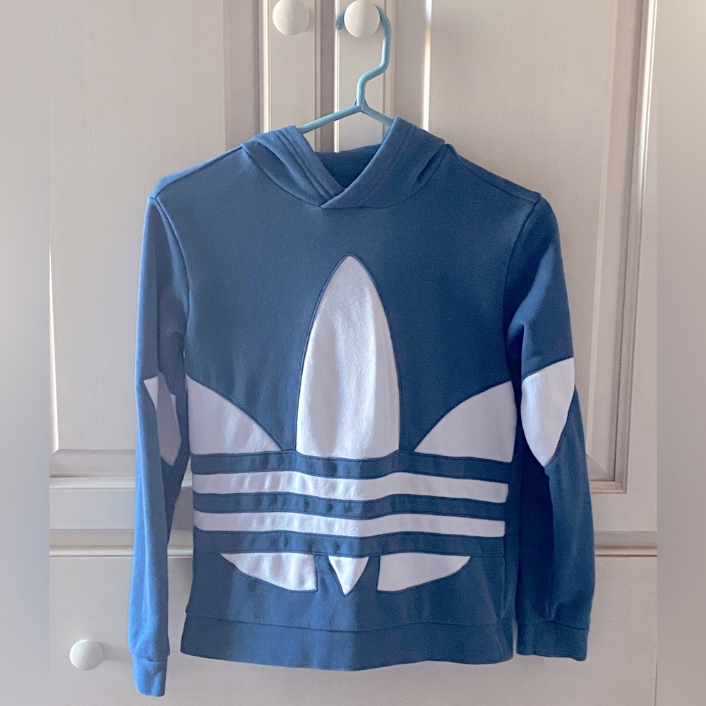 ADIDAS Youth Blue Sweatshirt Size 11/12